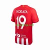Billiga Fotbollströjor Atlético Madrid 2 Alvaro Morata 19 Hemma tröja 2023/24 Kortärmad